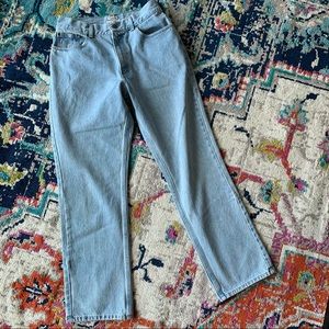 Vintage LL Bean Original Cut straight leg jeans
